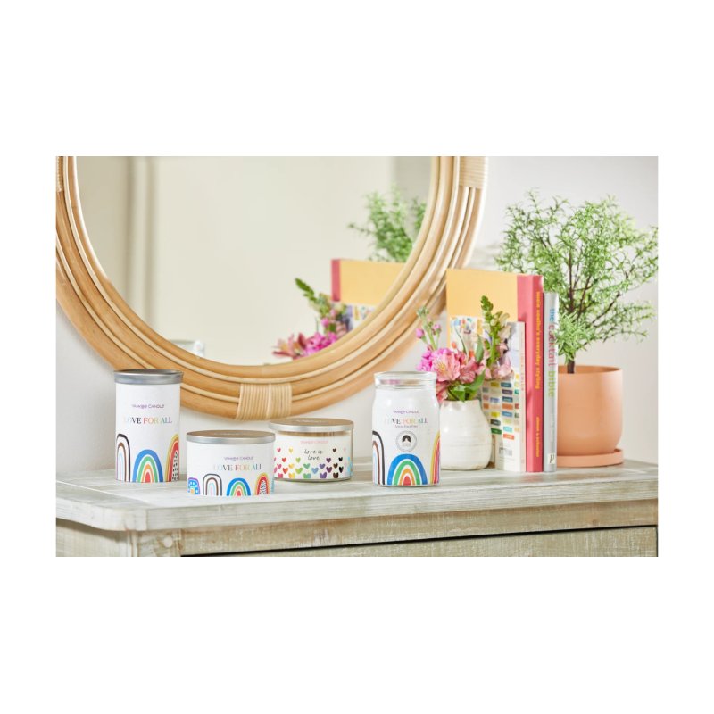 Yankee Candle Love for All Large Jar Candle White