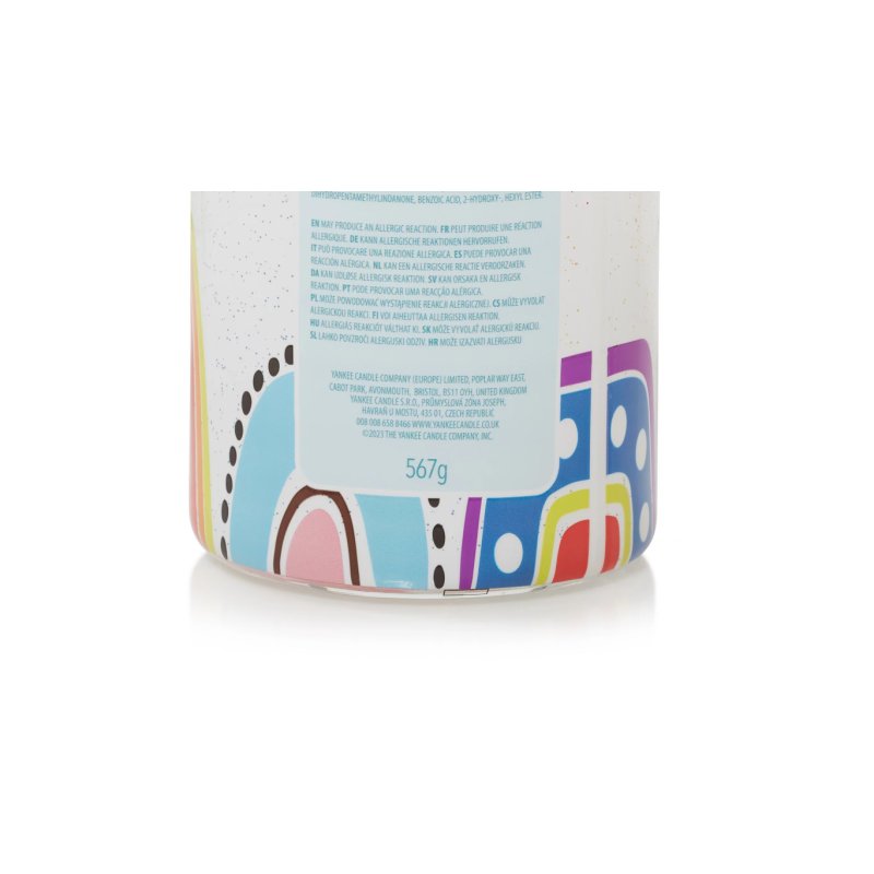 Yankee Candle YC SIGE LARGE JAR LOVE FOR ALL bougie en cire Cylindre Bois Blanc 1 pièce(s)