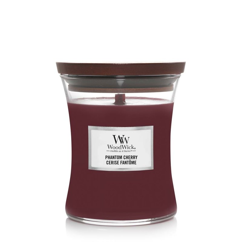Woodwick Scented Candle Vase Phantom Cherry 275 G