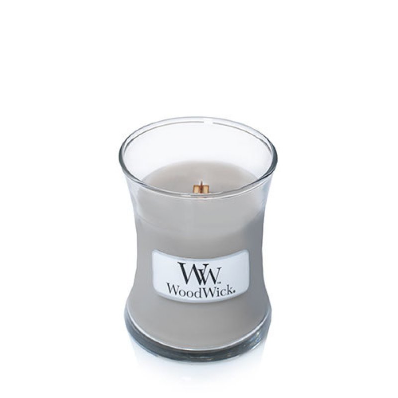 WoodWick 98106 bougie en cire Autres Ambre, Musc, Vétiver Gris 1 pièce(s)