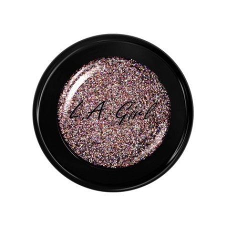 L.A. Girl Glitterholic Glitter Eyeshadow Ooh La La Rose Gold Light Pink