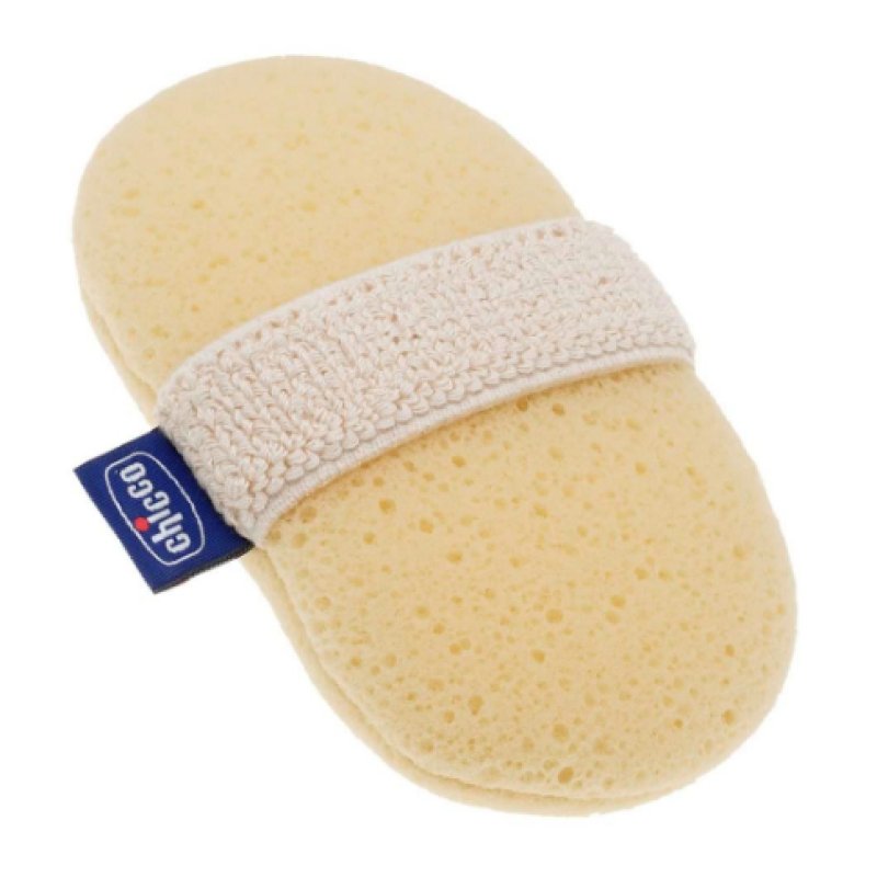Chicco Waschschwamm éponge de bain pour bébé Beige
