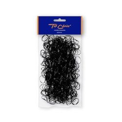 Top Choice Hair Ties Black 22722 - 500 Pieces