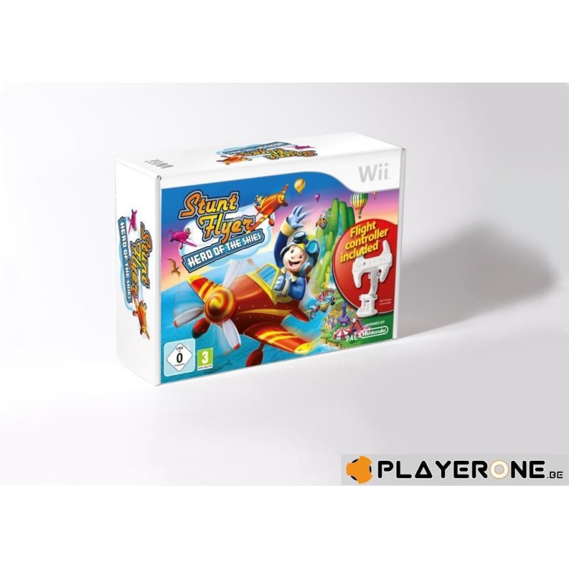 Easy Interactive Stunt Flyer: Hero of the Sky + Flight Controller, Wii Néerlandais