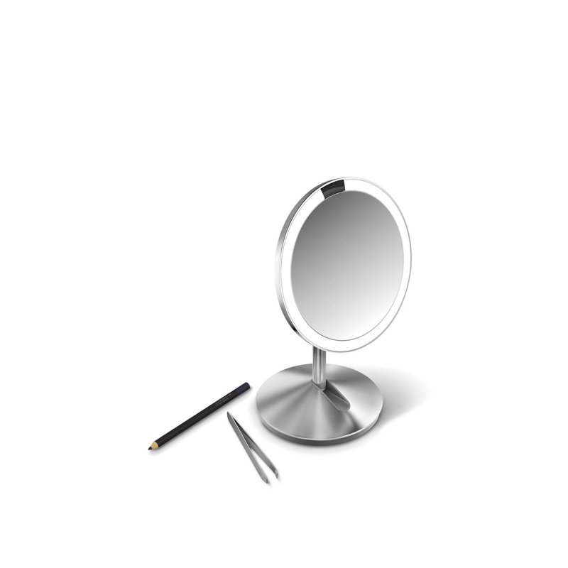 Simplehuman St3004 12cm Sensor Mirror Fold, Light Up Makeup Magnifying Mirror