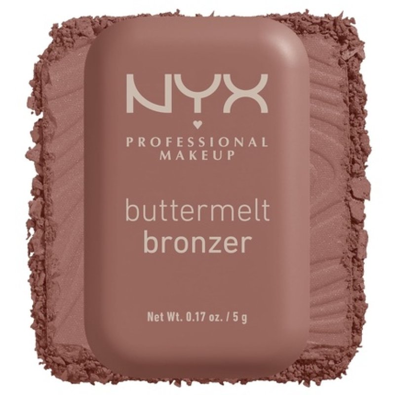 NYX PROFESSIONAL MAKEUP Matte Buttermelt Bronzer Vegan Formula Butta Biscuit 04 0.17 Ounce