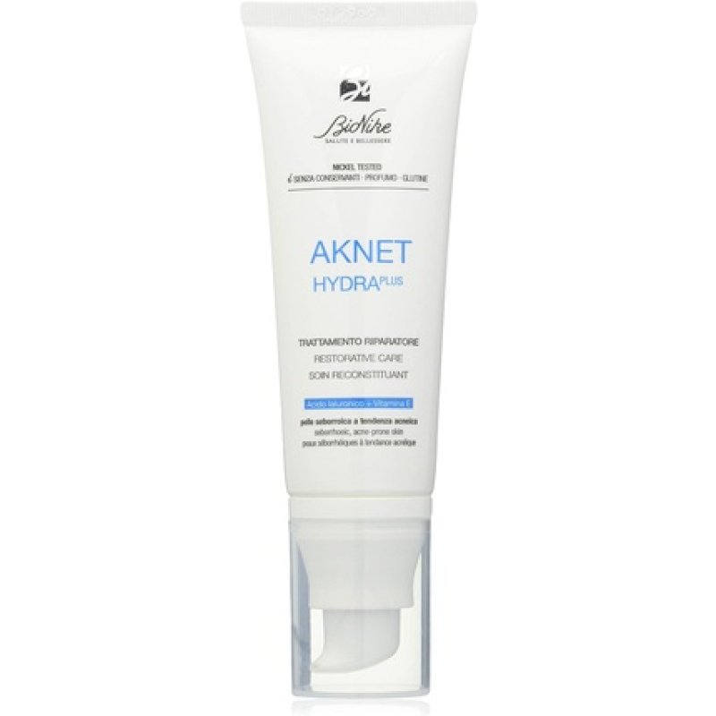 BioNike Aknet Hydra Plus Repairing Face Gel-Cream for Acne-Prone Skin 40ml