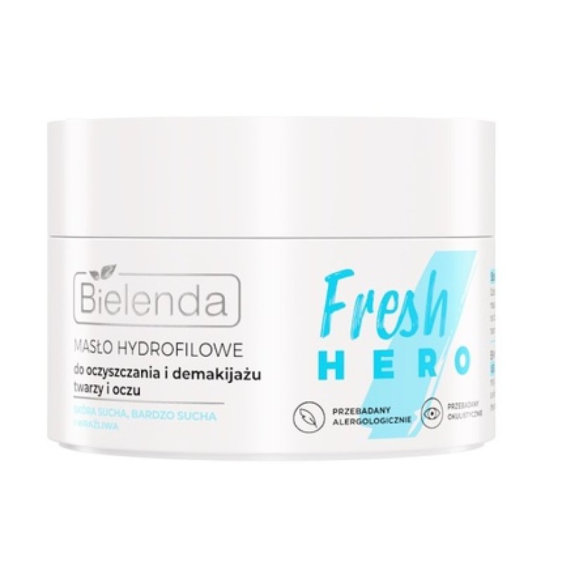 Bielenda Fresh Hero Hydrofil Oil For Cleansing And Makeup Removal For Face And Eyes 40g