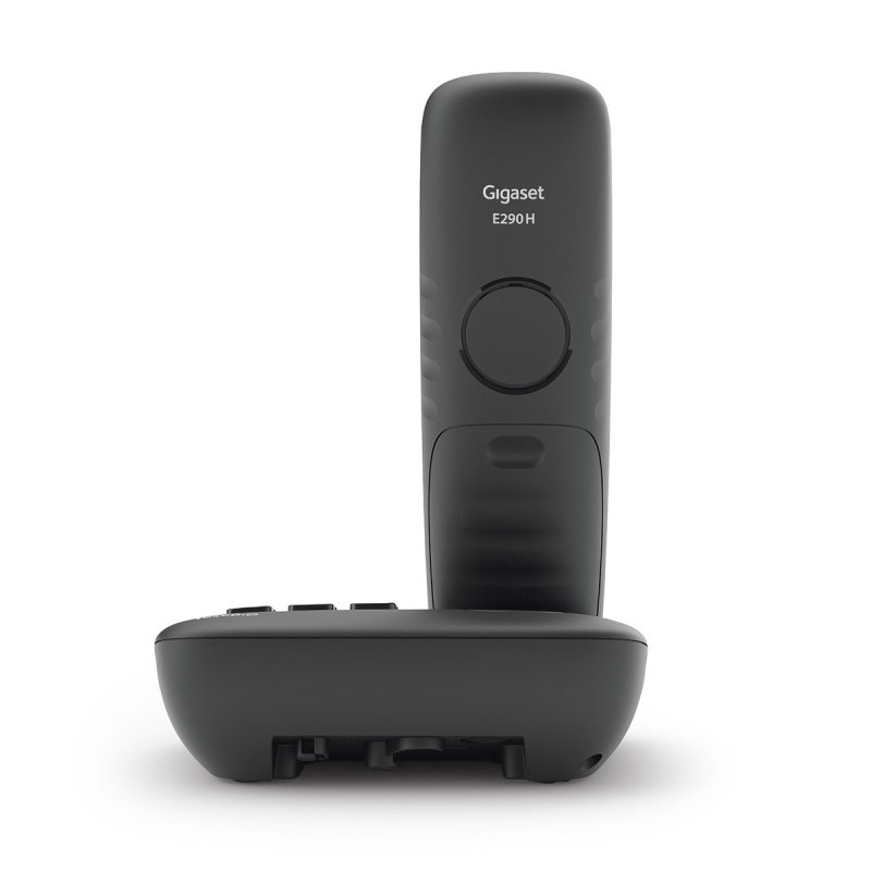 Gigaset E290A Téléphone analog/dect Identification de l'appelant Noir