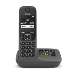 Gigaset AE690A Analog/DECT telephone Caller ID Anthracite