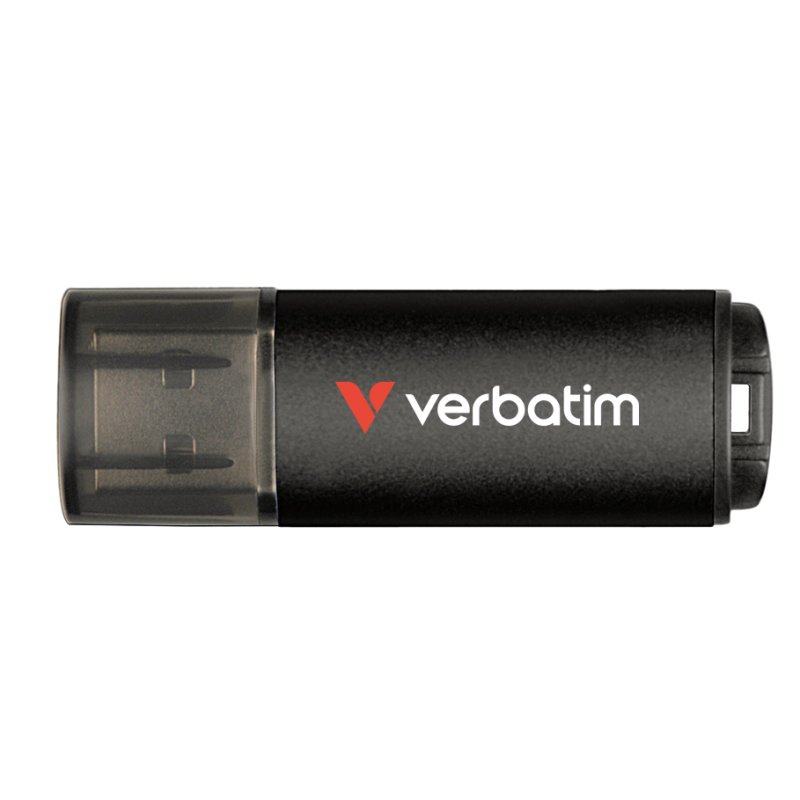 Verbatim V200 Metal USB Drive 128 GB lecteur USB flash 128 Go USB Type-A 3.2 Gen 1 (3.1 Gen 1) Noir