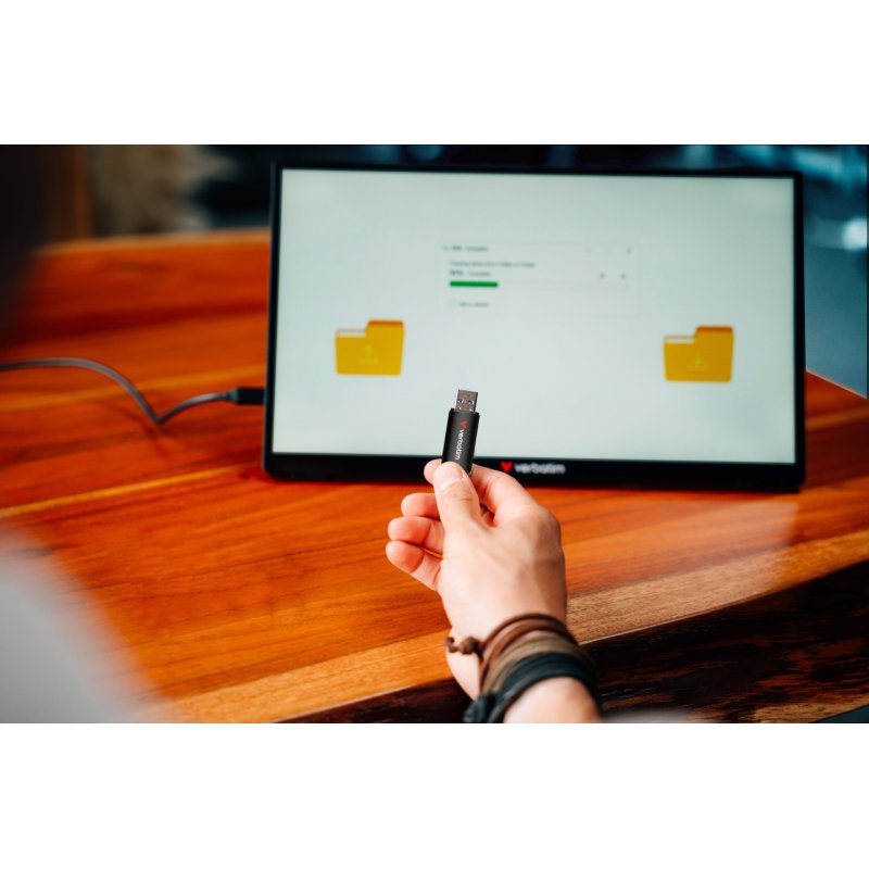 Verbatim V200 Metal USB Drive 128 GB lecteur USB flash 128 Go USB Type-A 3.2 Gen 1 (3.1 Gen 1) Noir