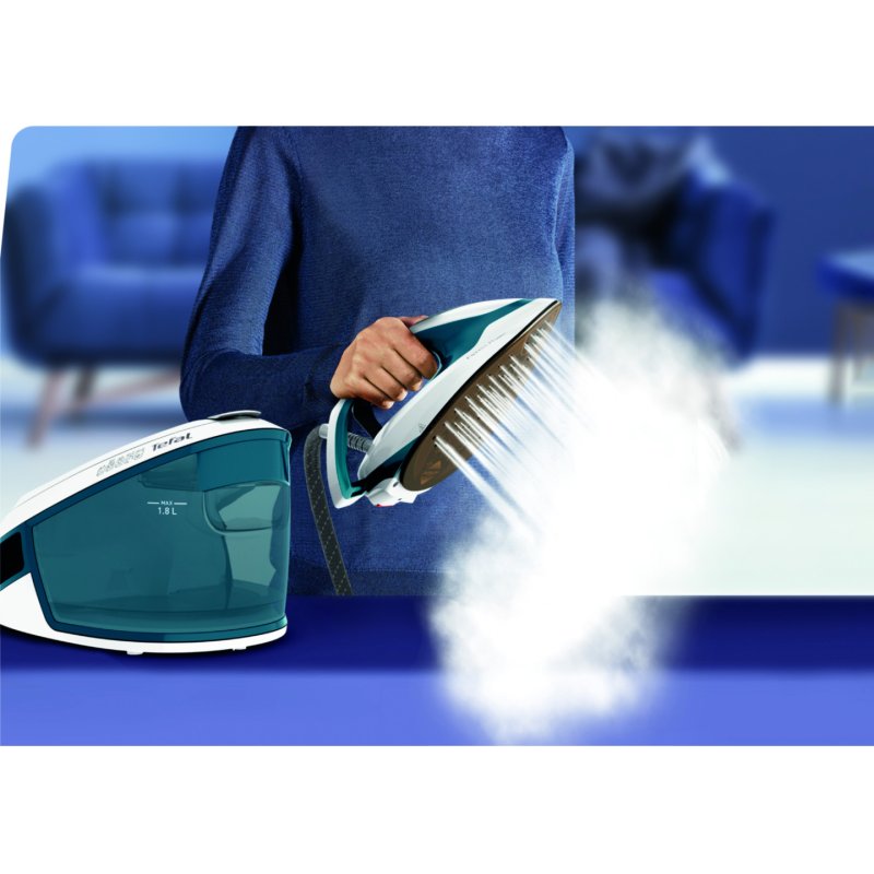 Tefal Express Power SV8111 1.8 L Durilium AirGlide Autoclean soleplate Blue, White