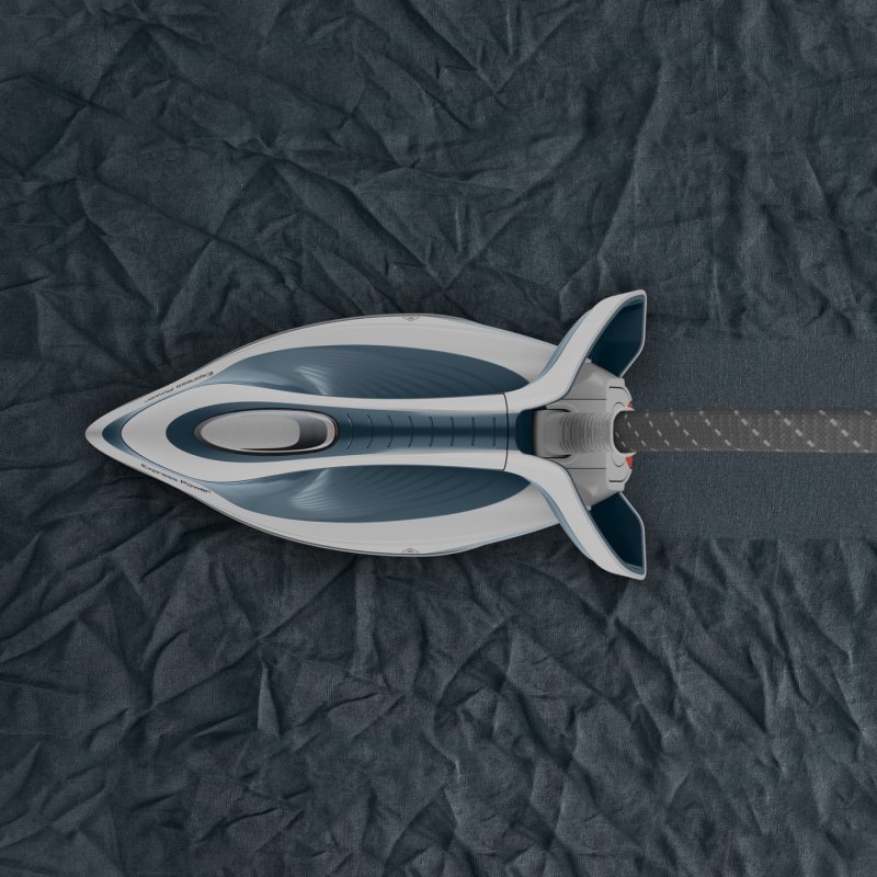 Tefal Express Power SV8111 1,8 L Durilium AirGlide Autoclean soleplate Bleu, Blanc