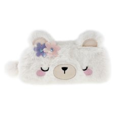 Tinka - Pencil Case - Fluffy Teddy Bear White (8-804723)