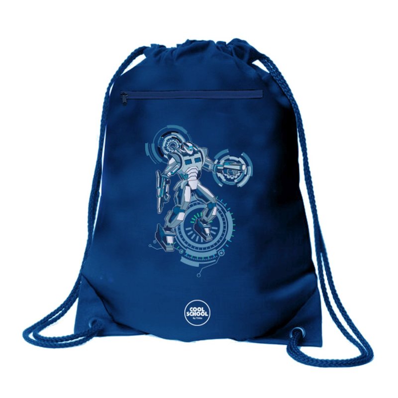 Tinka - Gym Bag 34x45cm - Cyber Robot (8-804708)