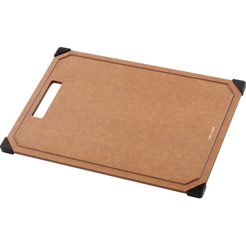 Zwilling - Cutting Board - Brun-Sort - 37 cm x 25 cm