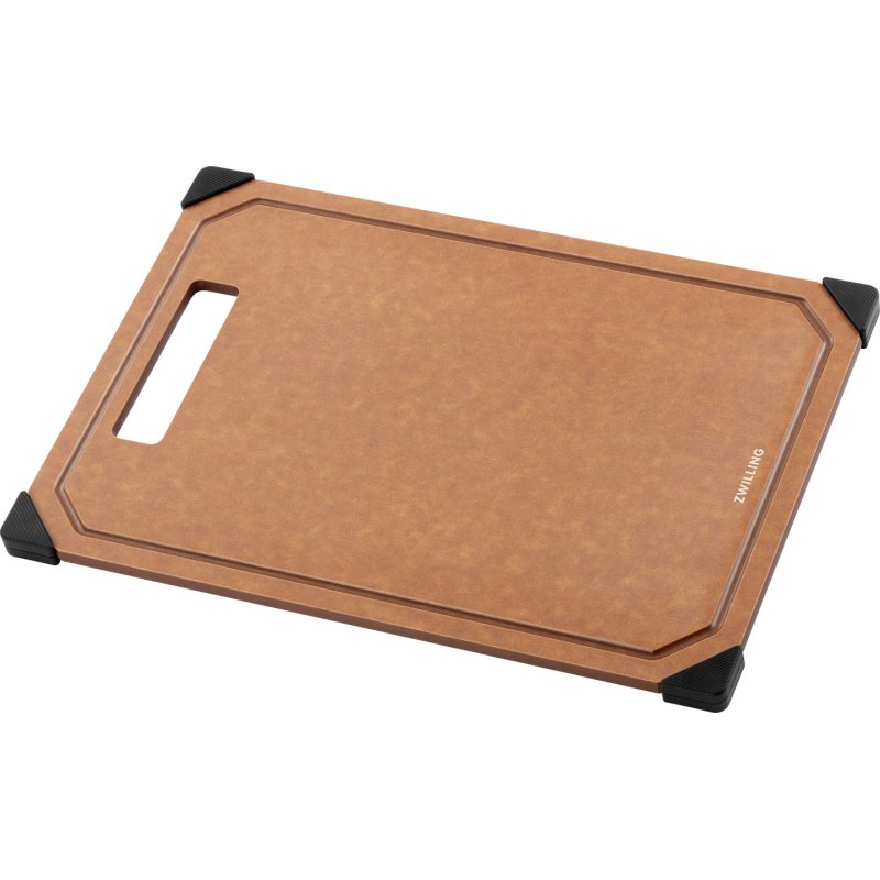 Zwilling - Cutting Board - Brown-Black - 31 cm x 21 cm