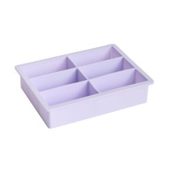 HAY - Ice Cube Tray 6 Stick Cubes XX-Large 4x14x18 cm (Lilac)