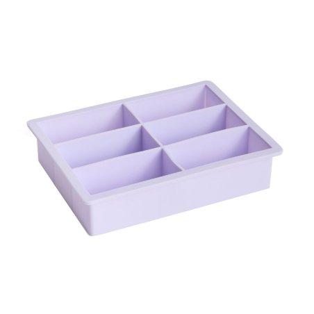 HAY - Ice Cube Tray 6 Stick Cubes XX-Large 4x14x18 cm (Lilac)
