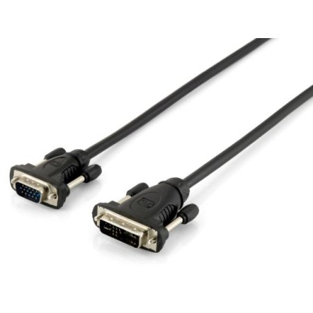 Equip 118943 câble vidéo et adaptateur 1,8 m DVI-A VGA (D-Sub) Noir