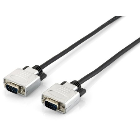 Equip 118865 câble VGA 15 m VGA (D-Sub) Noir, Argent