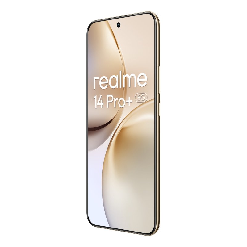 realme 14 Pro 5G 17,4 cm (6.83") Double SIM Android 15 USB Type-C 12 Go 512 Go 6000 mAh Perle, Blanc