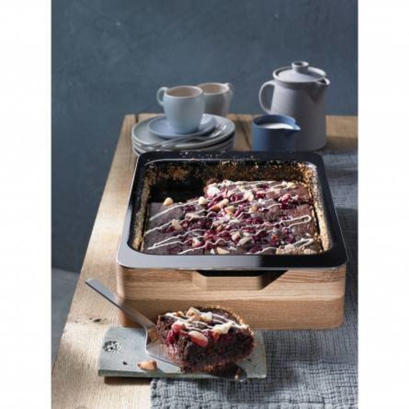 WMF Fusiontec Rectangular Ceramic, Steel, Wood Casserole baking dish
