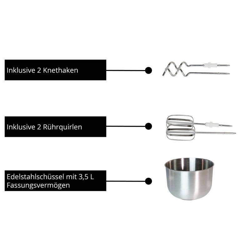 78720 Handmixer mit Rührschssel Hannah