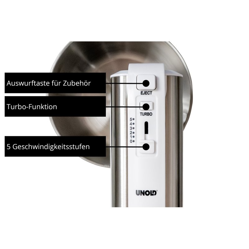 Unold 78720 mixer Hand mixer 500 W White