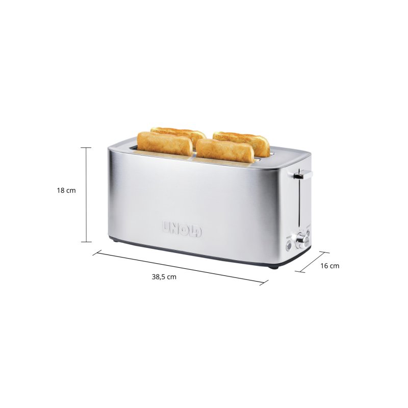 Unold Toaster Tom 38266 7 4 slice(s) 1200 W Stainless steel