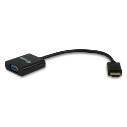 Equip HDMI Adapter VGA mit Audio schwarz