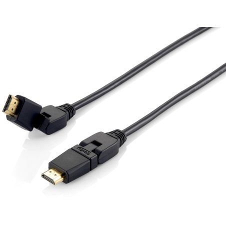 Equip HDMI PHS Ethernet 2.0 A-A St/St 1.0m 4K60Hz HDRdrb.sw Polybeutel