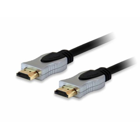 Equip 119340 Câble HDMI 2.0, boîtier aluminium, 5.0m, 4K/60Hz