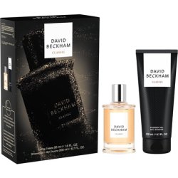 David Beckham Classic Giftset for Him Including Eau De Toilette 50ml and Shower