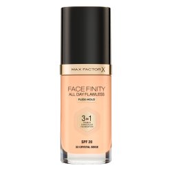Max Factor Facefinity 3-in-1 All Day Flawless Foundation SPF 20 Crystal Beige 200g