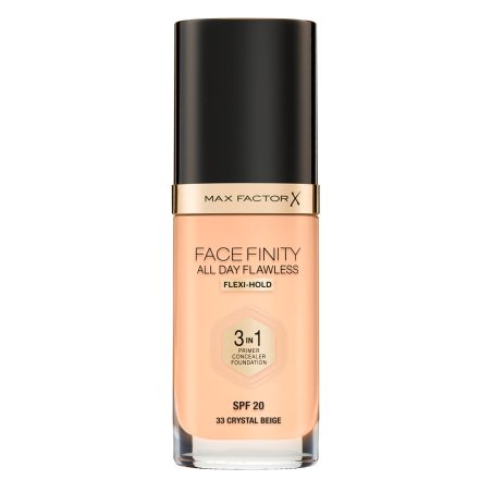 Max Factor Facefinity All Day Flawless 3In1 30 ml Flacon pompe Crème Crystal Beige 033