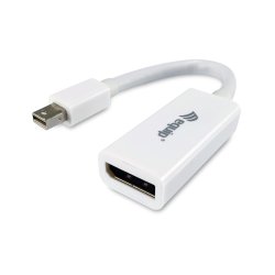 Equip Mini DisplayPort to DisplayPort adapter