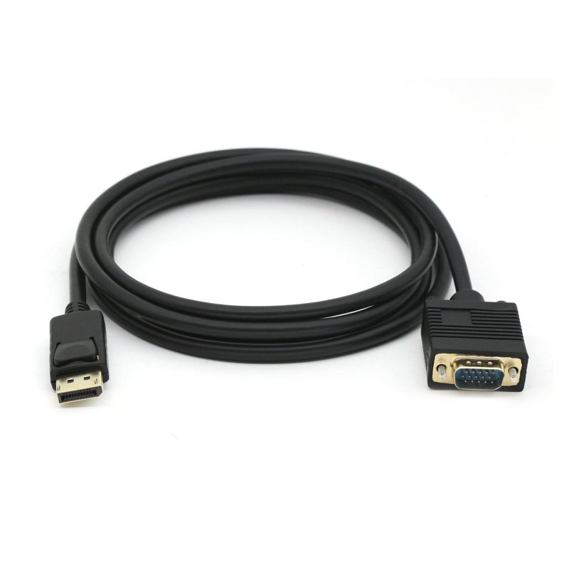 Equip Displayport-VGA(HD15) St/St 2.0m 1920x1200/60HZ sw