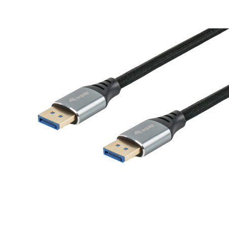 Equip DisplayPort 2.1 Premium Cable, 1.0m, 16K/60Hz, 54Gbps