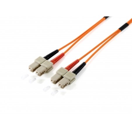 Equip SC/SC Fiber Optic Patch Cable, OS2, 20m