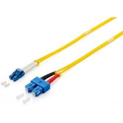 Equip LC / SC Optical Fiber Patch Cord, OS2, 10m