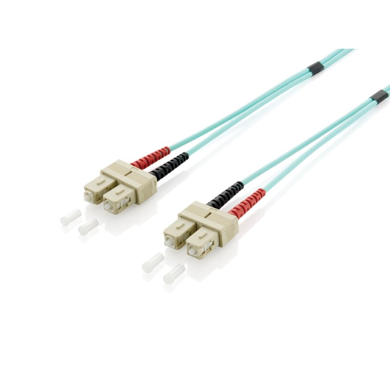 Equip LWL Patchkabel SC-SC 30.00m Multimode Duplex OM3 turq
