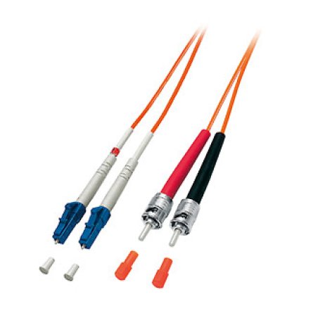 Equip LWL Patchkabel LC-ST 10.00m Multimode Duplex OM2 or Polybeutel