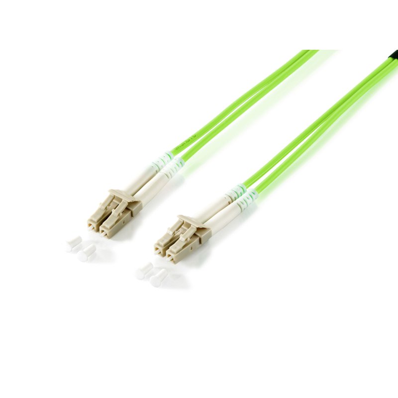 Equip LC/LC Fiber Optic Patch Cable, OM5, 1.0m