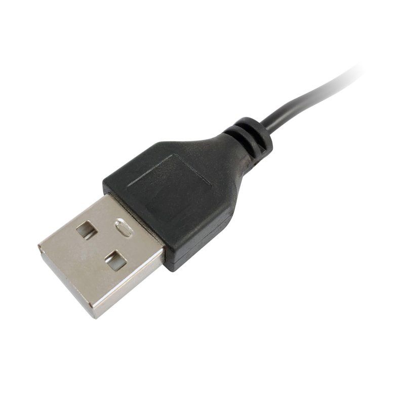 Equip 119038 câble vidéo et adaptateur 0,2 m VGA (D-Sub) 3,5 mm DVI-D USB Noir