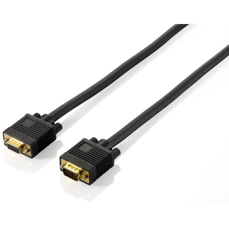 Equip 218130 câble VGA 1,8 m VGA (D-Sub) Noir