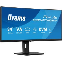 Moniteur 34" IIYAMA XCB3497WQSNP-B1 Incurve