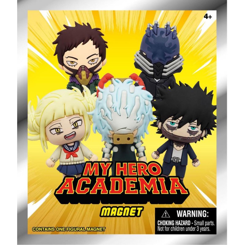 MHA - Serie 1 - 3D Foam Magnets in blind bags (Display 12 Pcs)