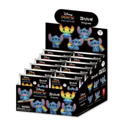STITCH - Serie 7 - 3D Foam Magnets in blind bags (Display 12 Pcs)
